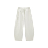 Women's High-Waisted Barrel-Leg Utility Pants